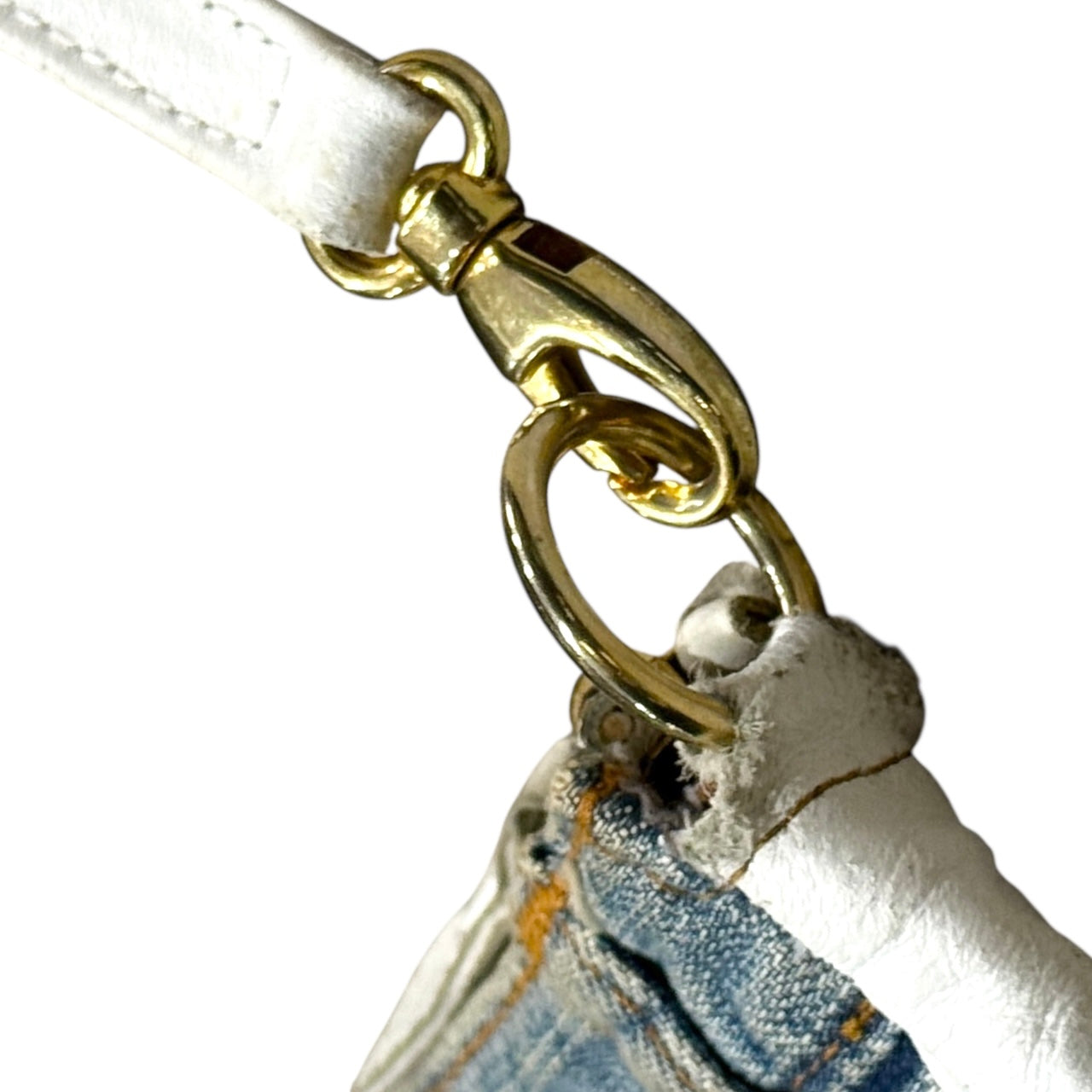 DOLCE & GABBANA DENIM MINI SHOULDER BAG