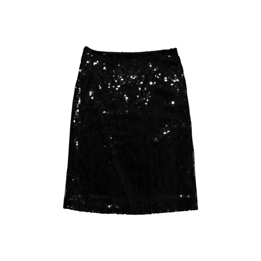 MOSCHINO BLACK SEQUIN SKIRT