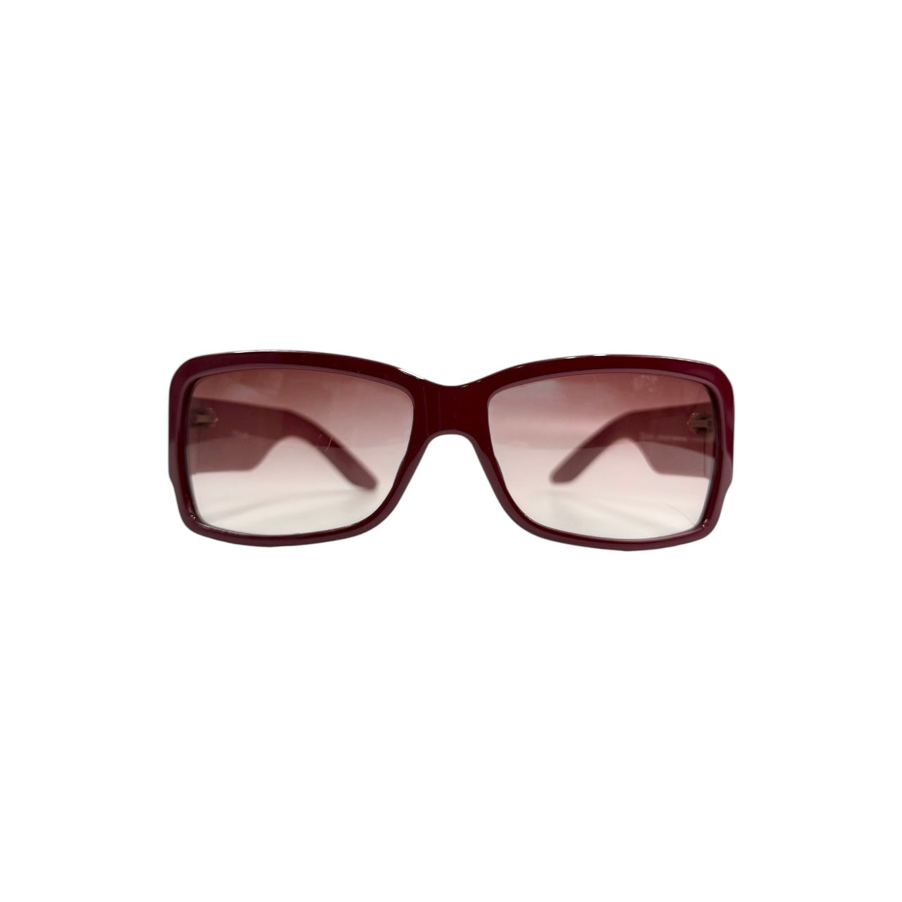CHRISTIAN DIOR BURGUNDY SUNGLASSES