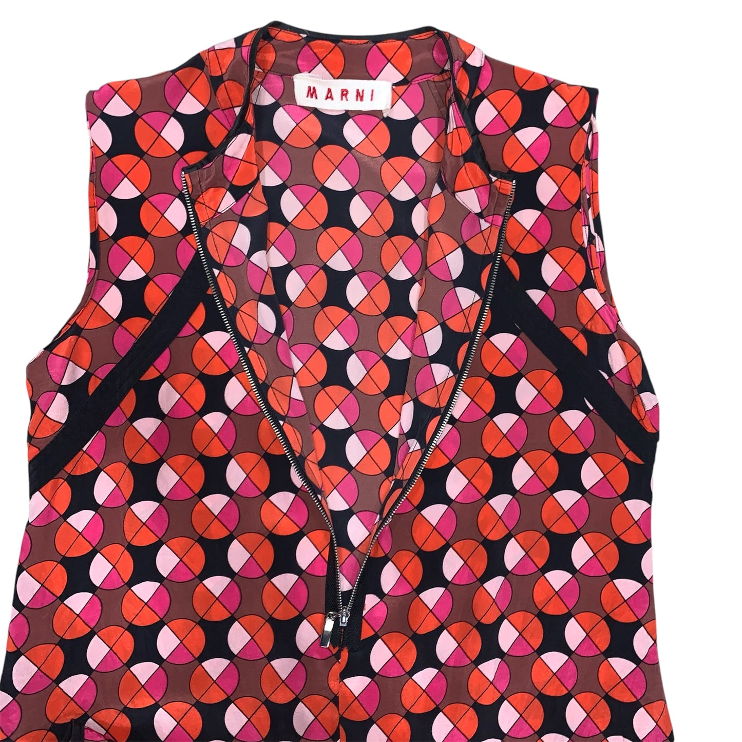 Marni symmetrical top