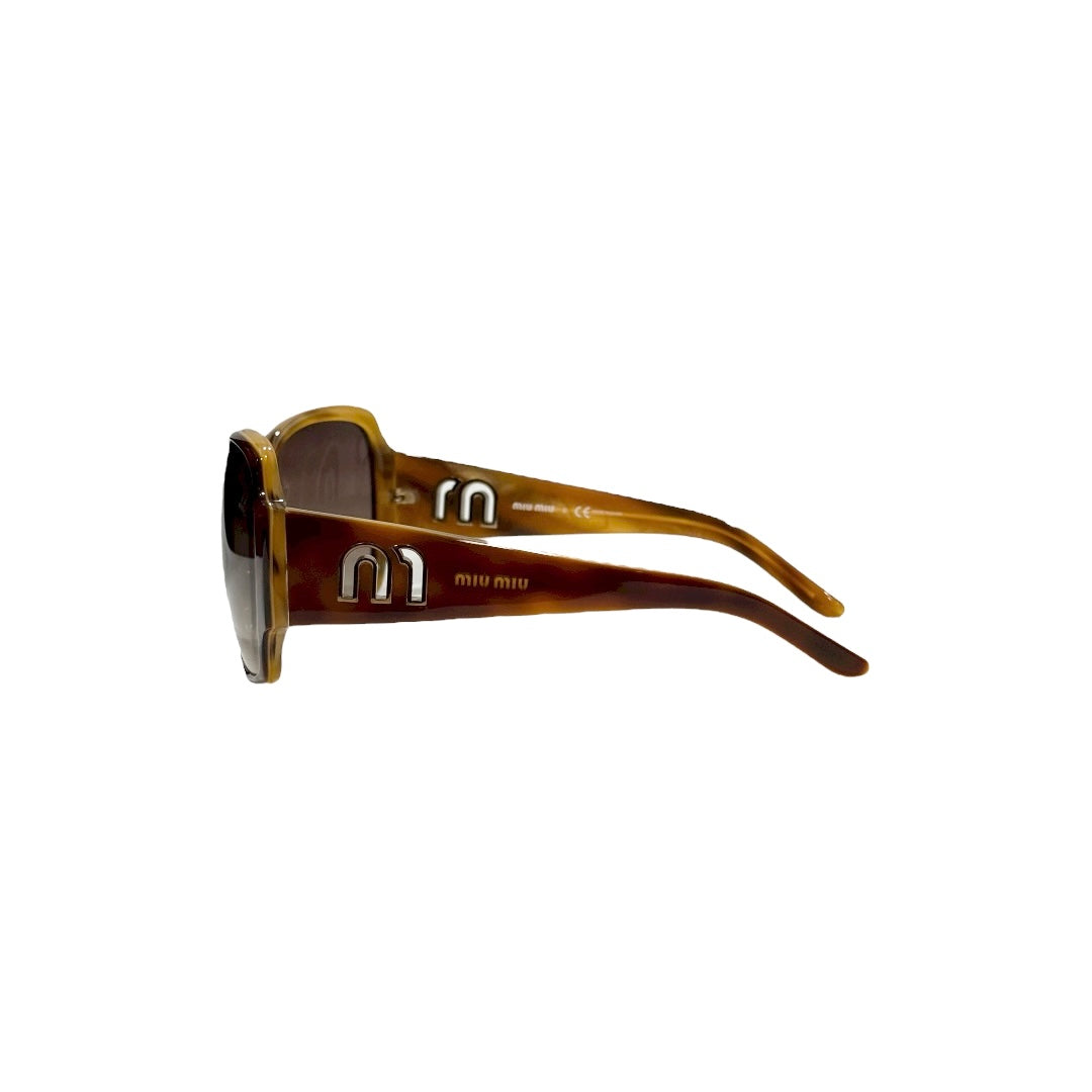 MIUMIU SMU14H TORTOISESHELL SUNGLASSES
