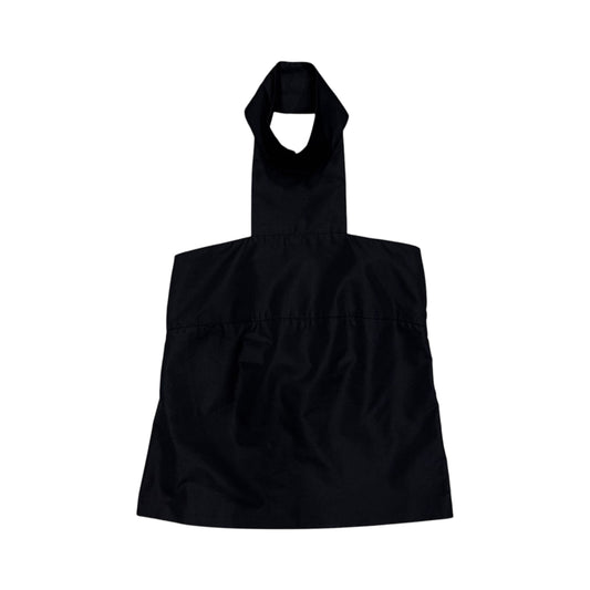 YVES SAINT LAURENT 2011 BLACK HIGH NECK HALTER TOP