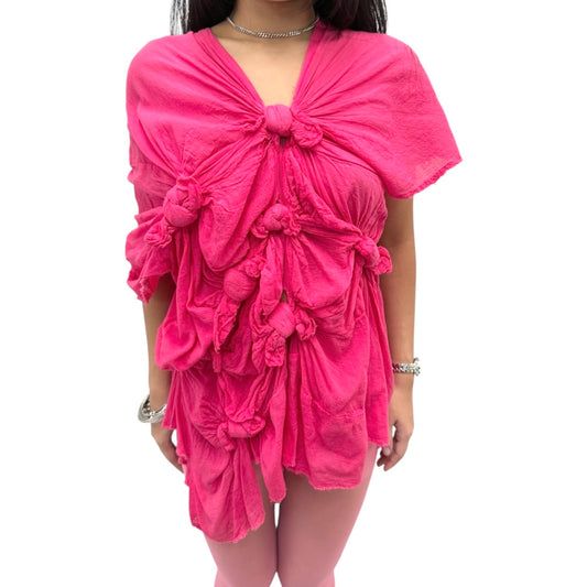 COMME DES GARÇONS S/S 2003 KNOTTED GAUZE TOP