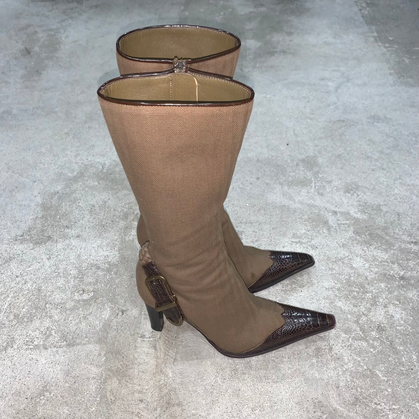 Sergio Rossi 90’s heel boots