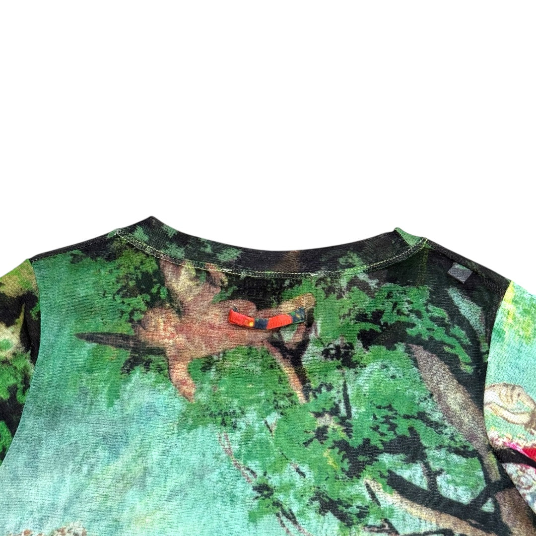 JEAN PAUL GAULTIER 1998 HINDU GODDESS MESH T-SHIRT