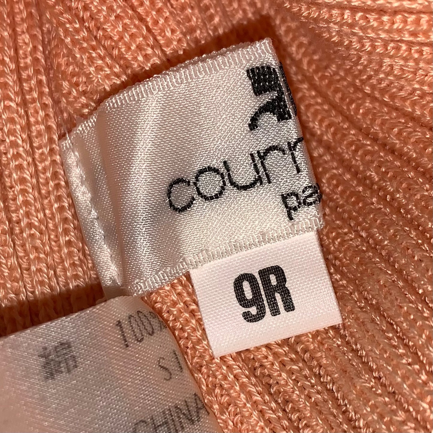 Courreges light orange top