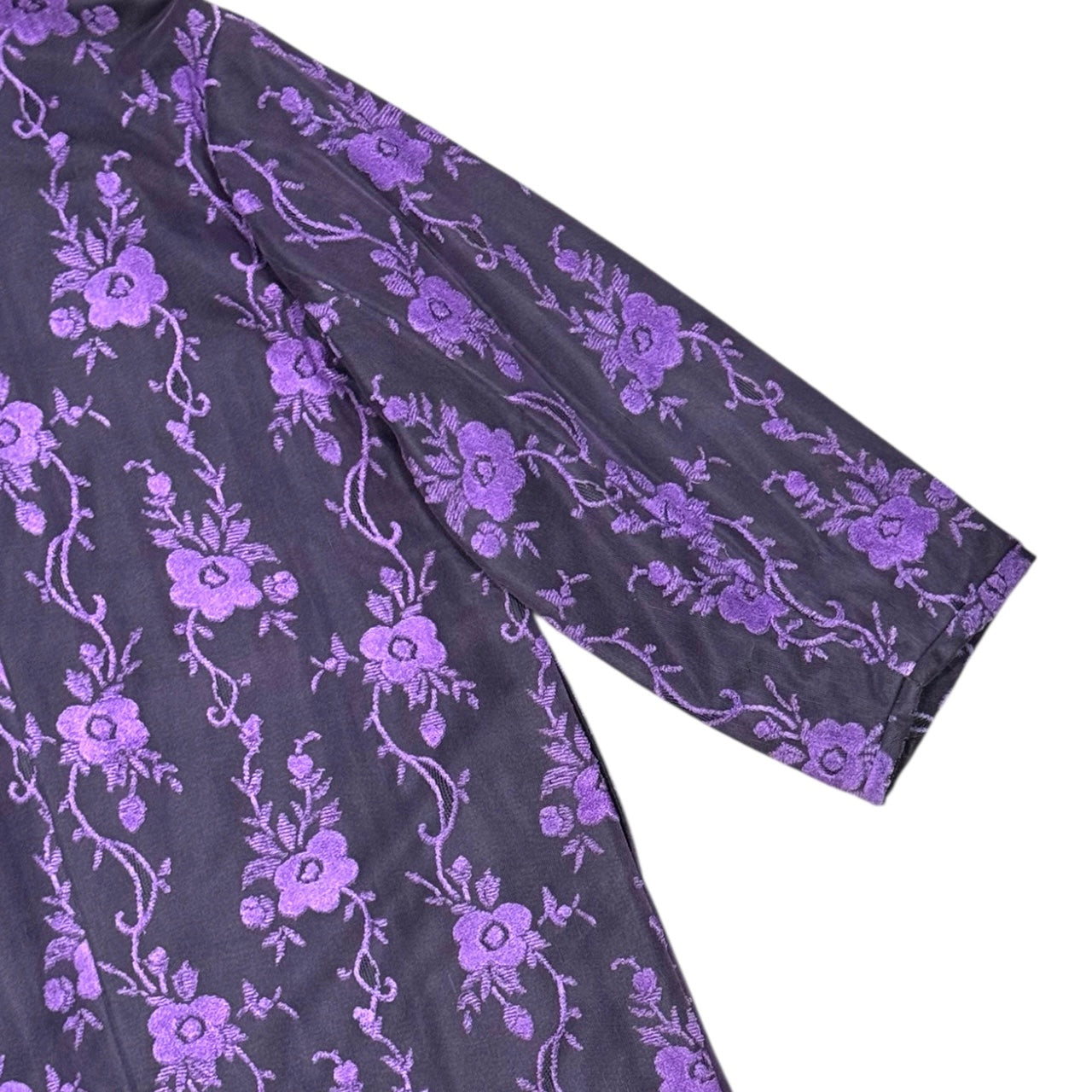 COMME DES GARÇONS FLORAL PATTERN COAT