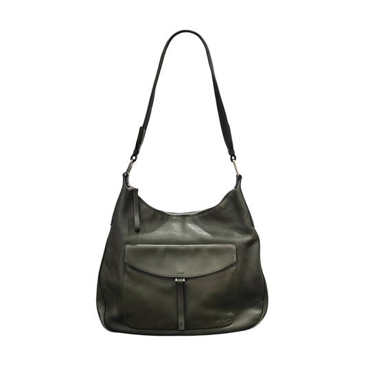 PRADA CLEO KHAKI LEATHER BAG