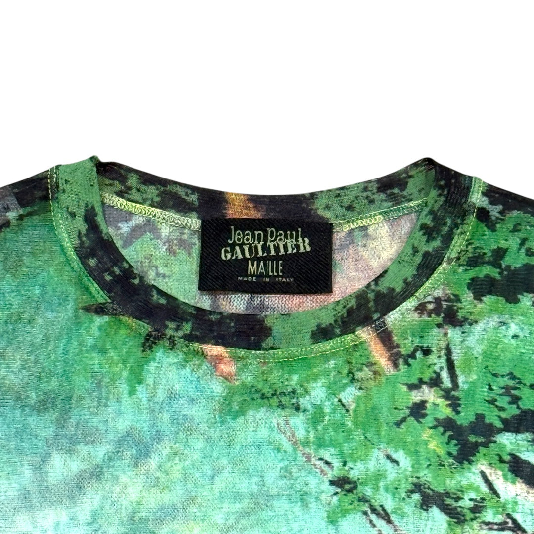 JEAN PAUL GAULTIER 1998 HINDU GODDESS MESH T-SHIRT
