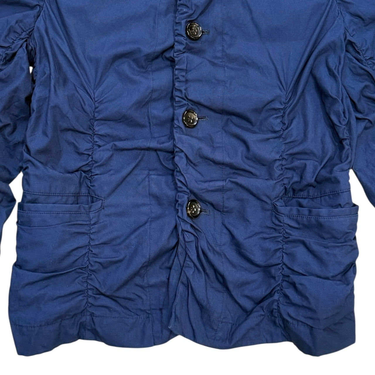 COMME  DES  GARÇONS SHIRRING JACKET WRINKLED ARM