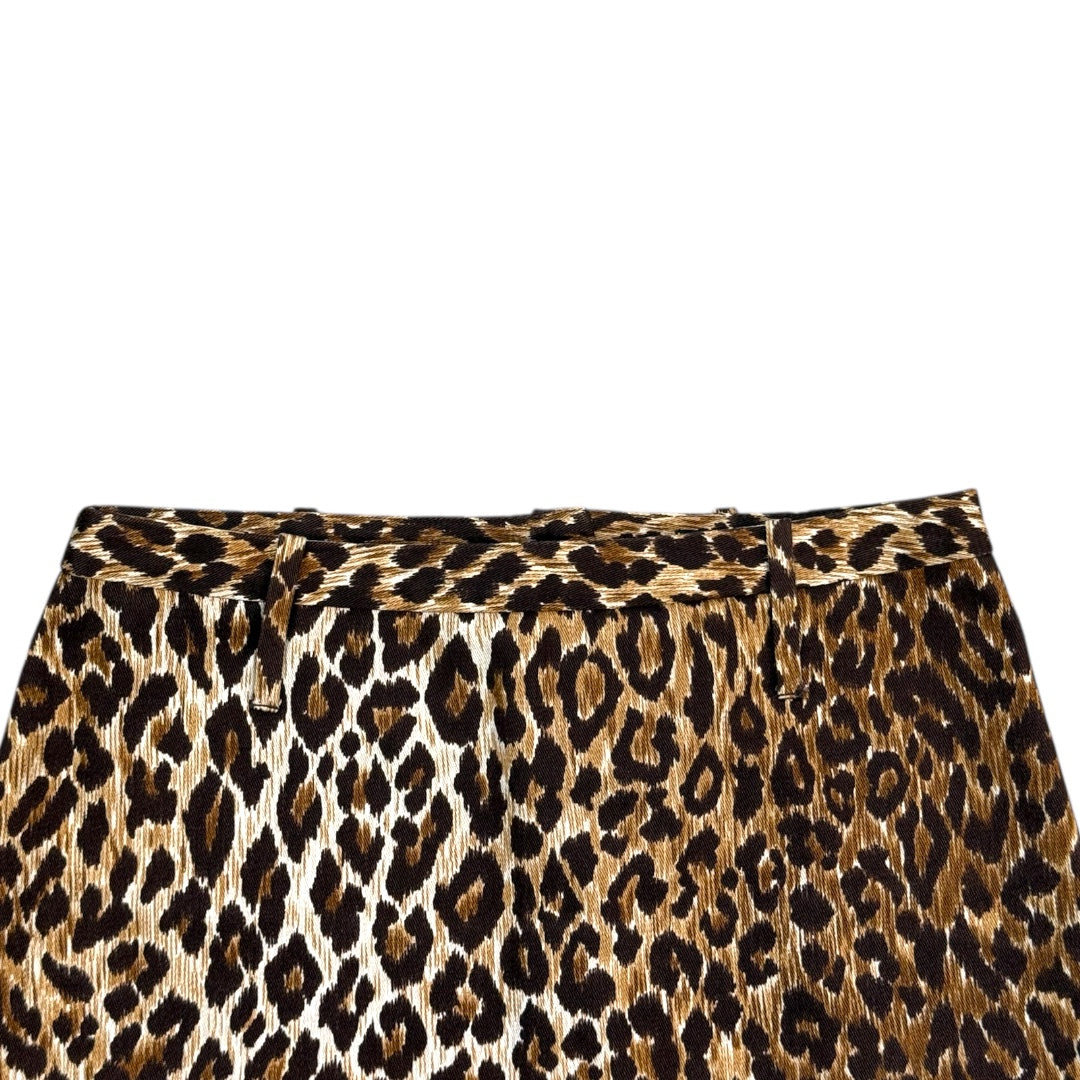 DOLCE &GABBANA LEOPARD PRINT SKIRT