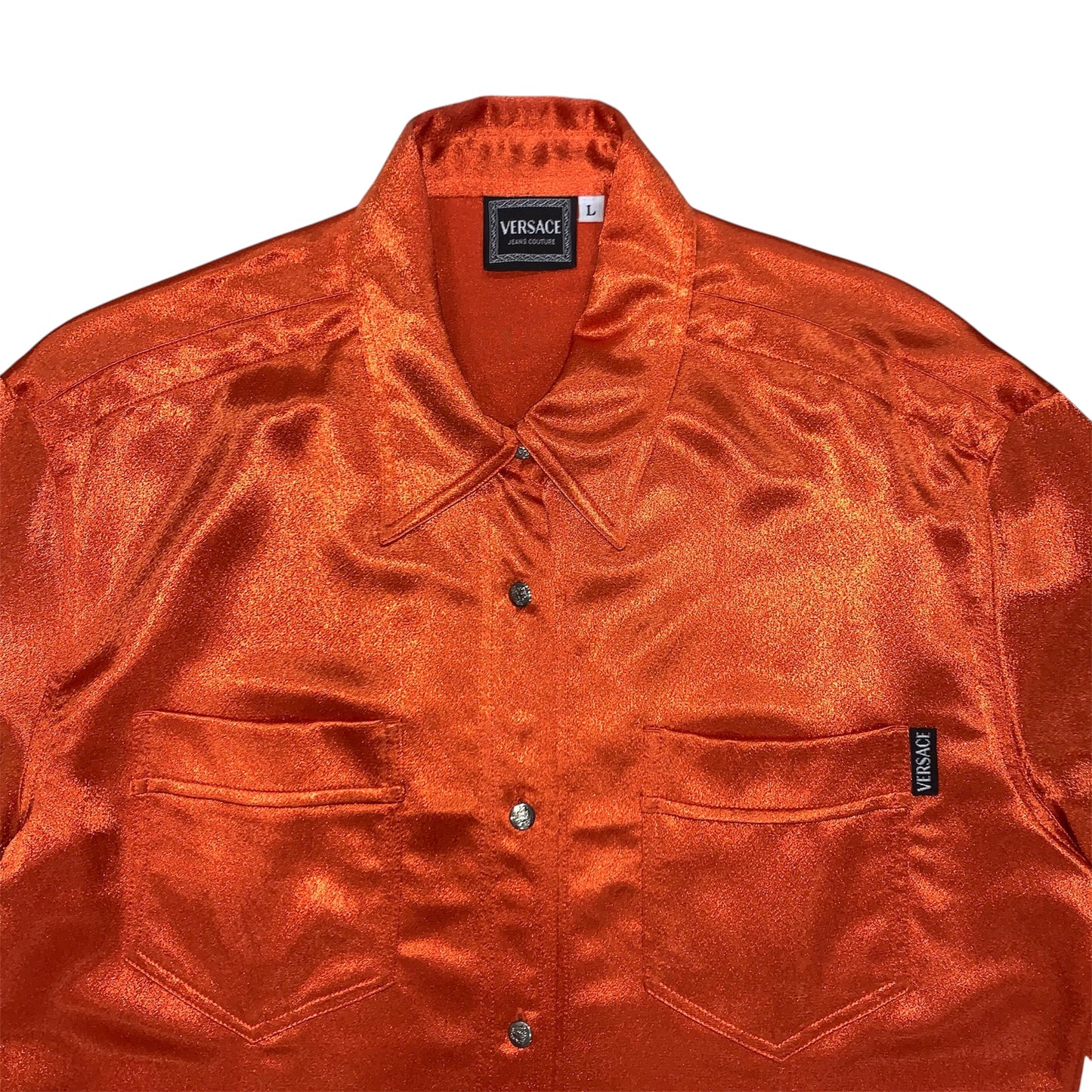 Versace Jeans Couture Silk button up shirt