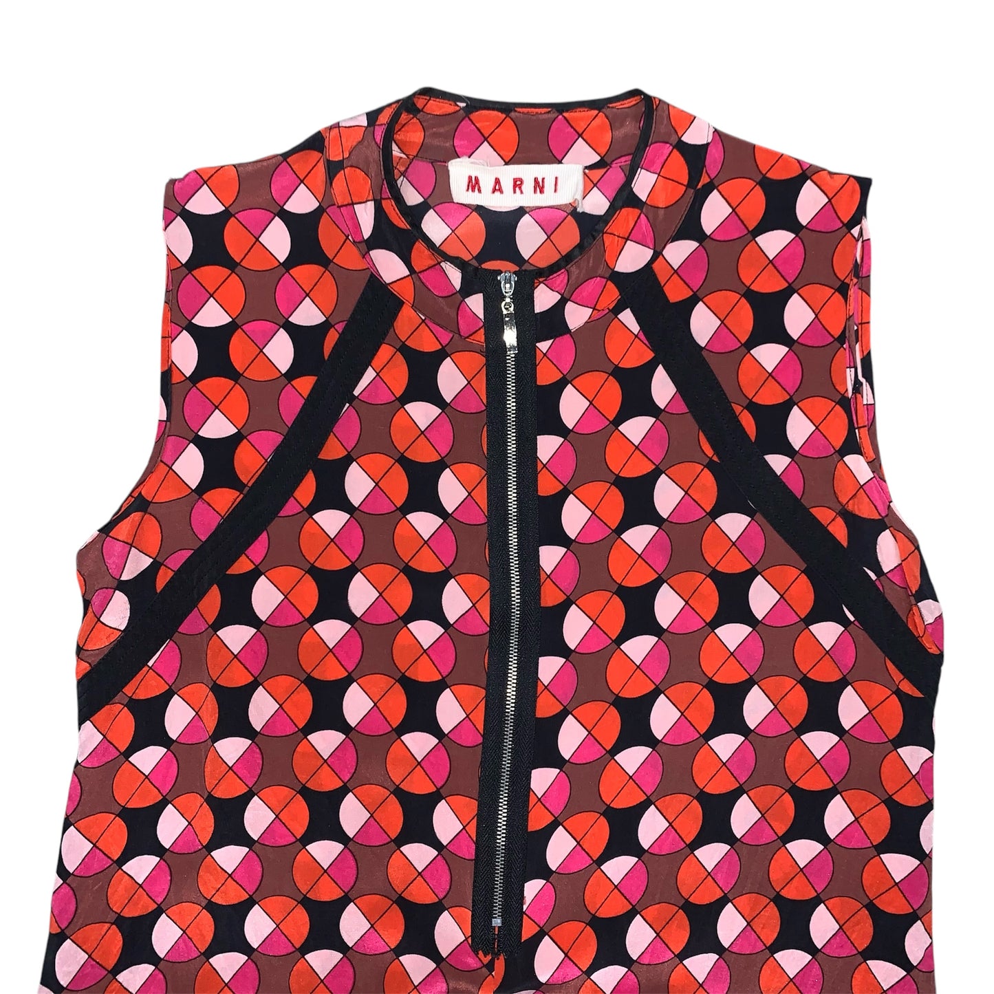 Marni symmetrical top