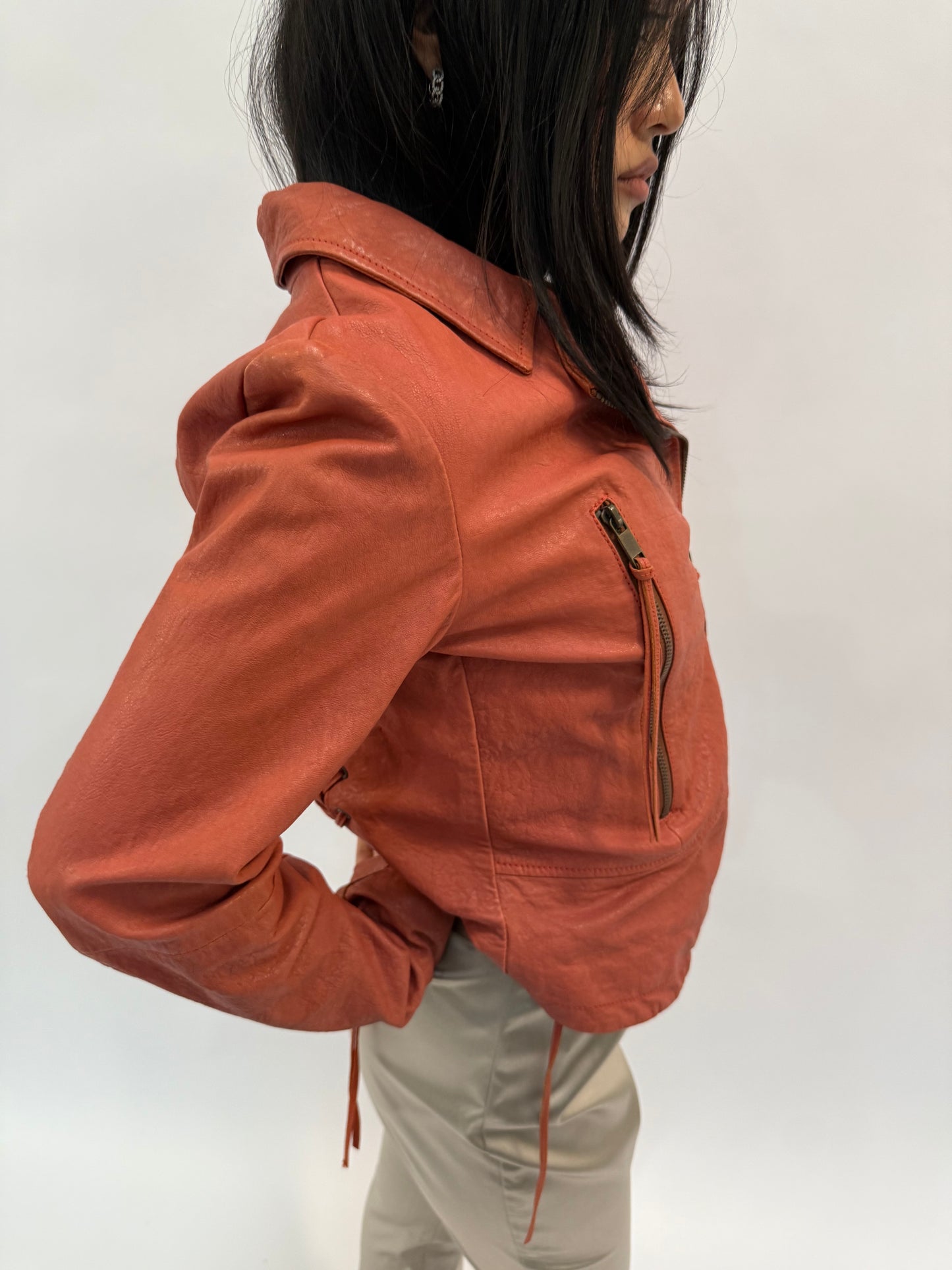 DIESEL LCAE UP BIKER JACKET