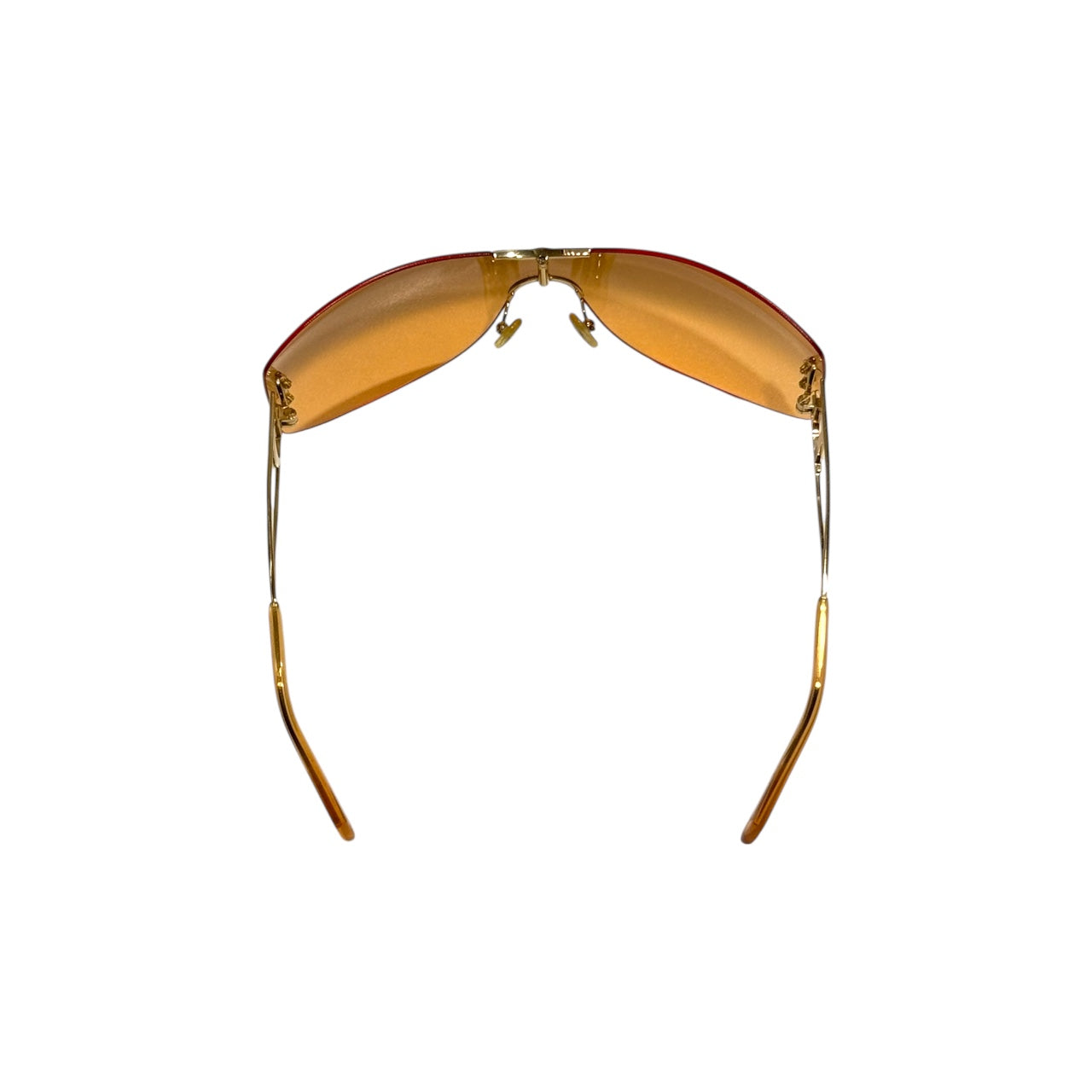 CHRISTIAN DIOR ORANGE DIORELLA SUNGLASSES