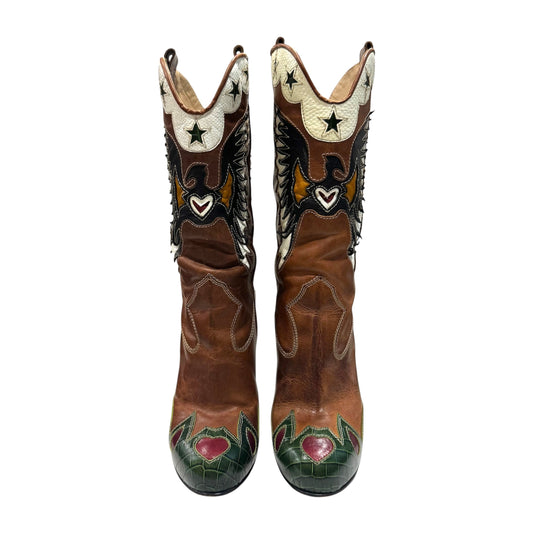 DOLCE & GABBANA SPRING 2004 COWBOY BOOTS