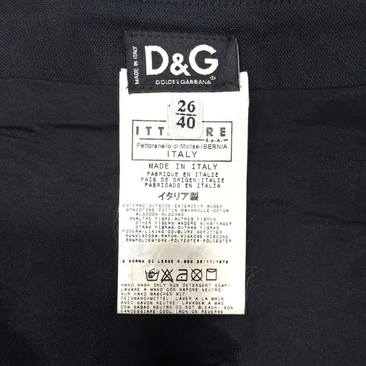 DOLCE&GABBANA CAUTION TAPE TOP