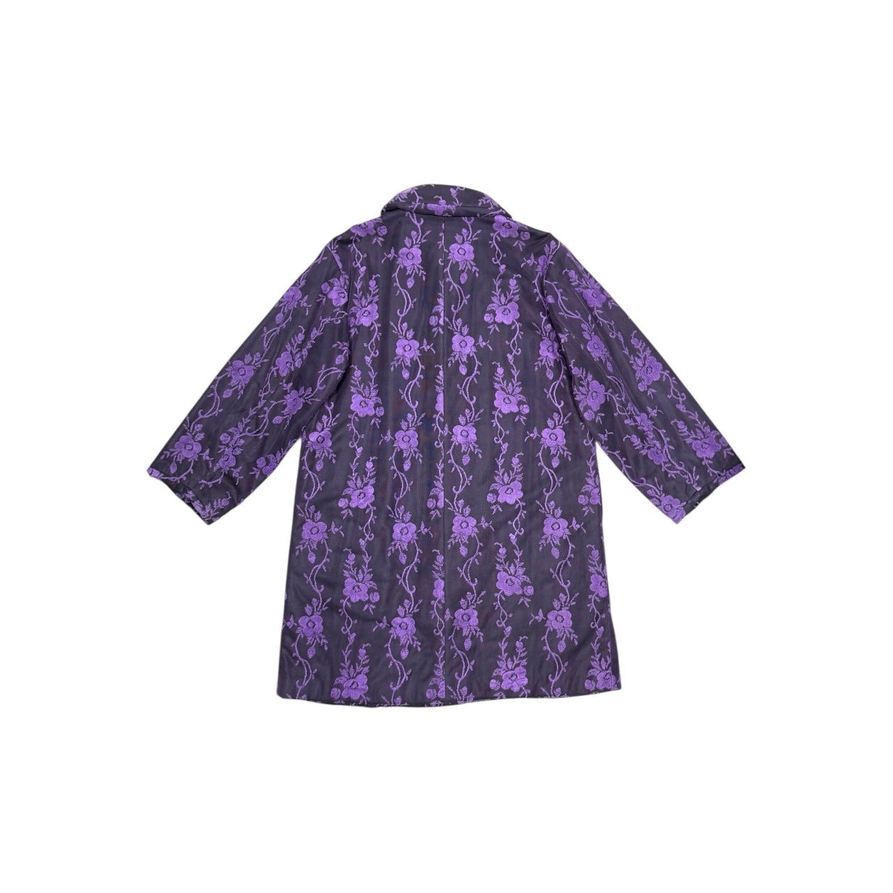 COMME DES GARÇONS FLORAL PATTERN COAT
