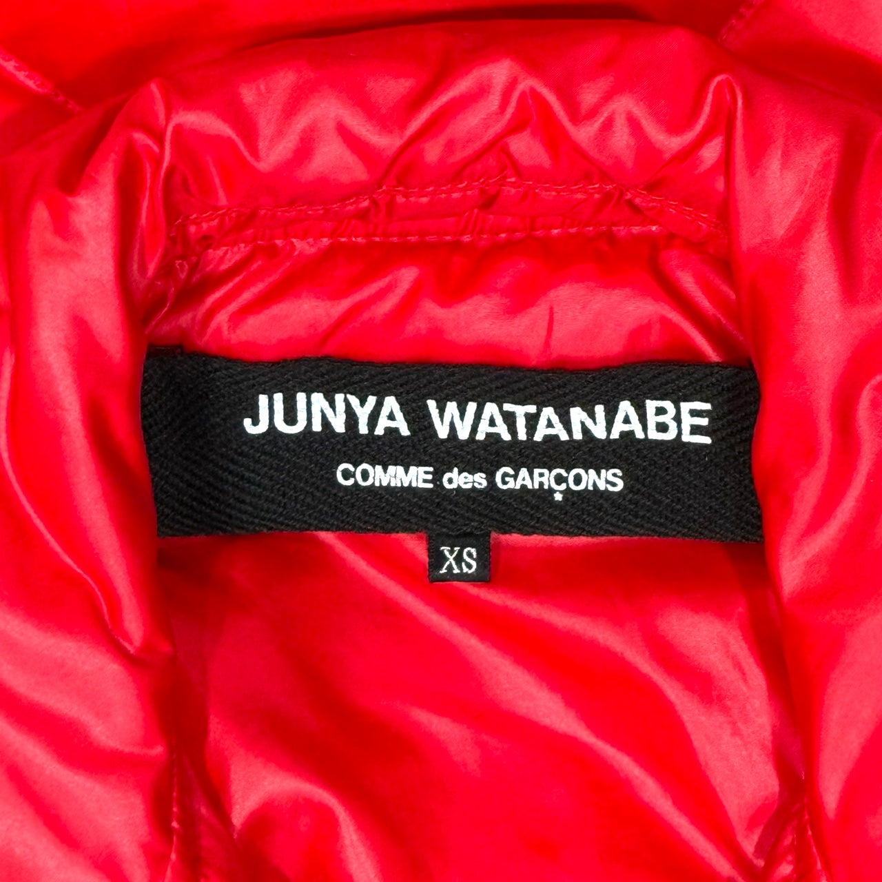 JUNYA WATANABE RED DOWN RIDER JACKET
