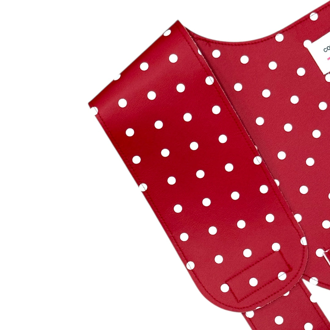 COMME DES GARÇON GIRL RED POLKA DOTS SUSPENDER