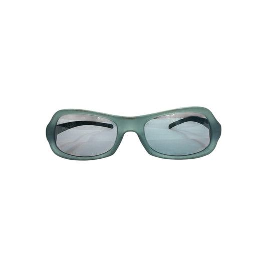 PRADA MATTE GREEN SUNGLASSES