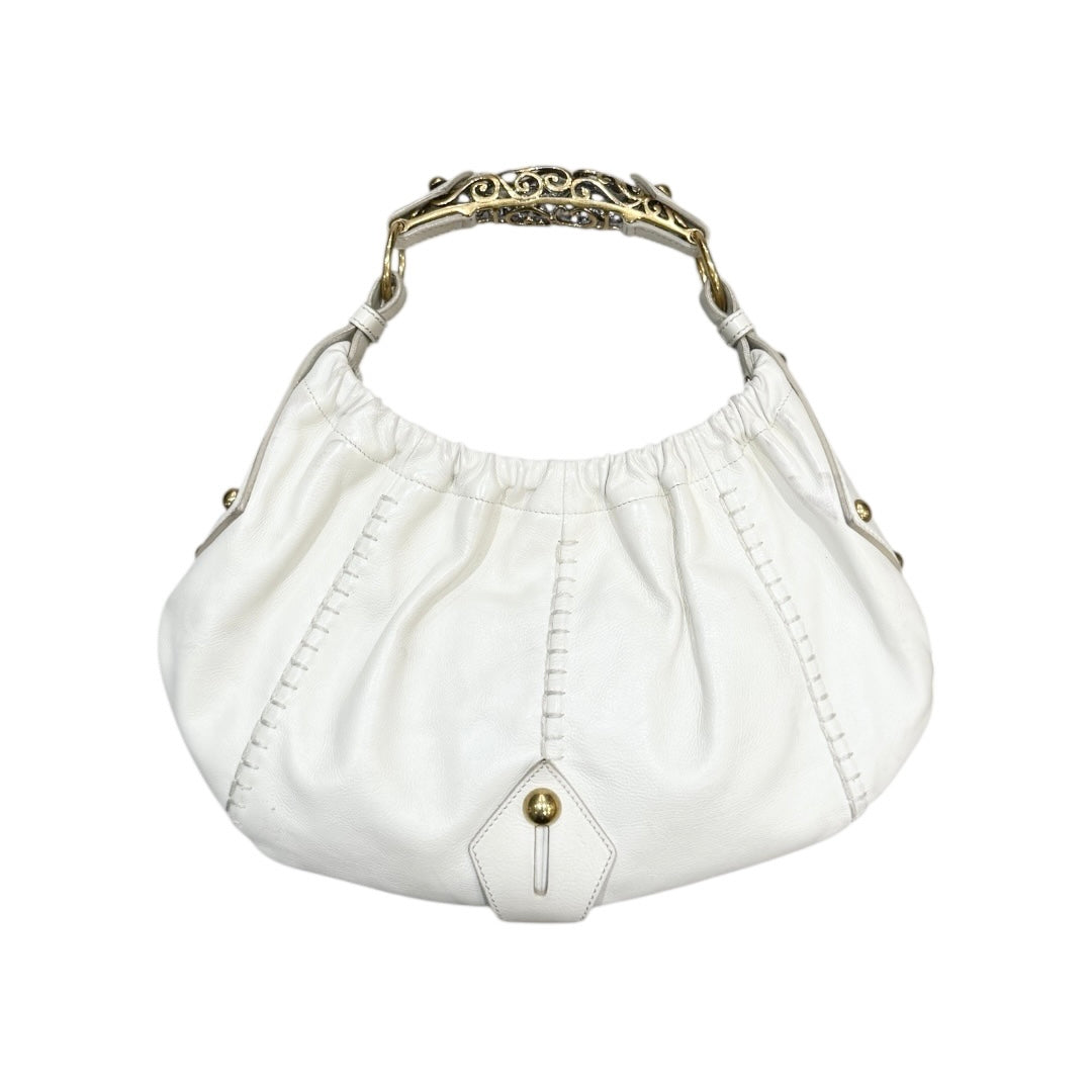 YEES SAINT LAURENT MOMBASA IVORY HANGBAG