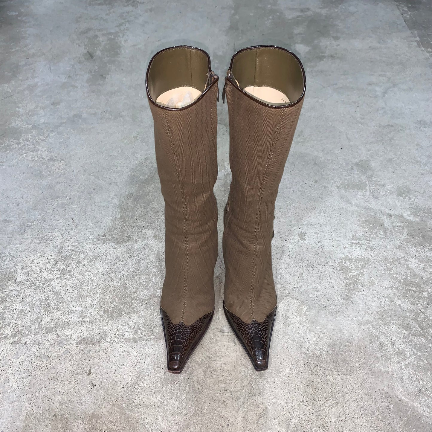 Sergio Rossi 90’s heel boots