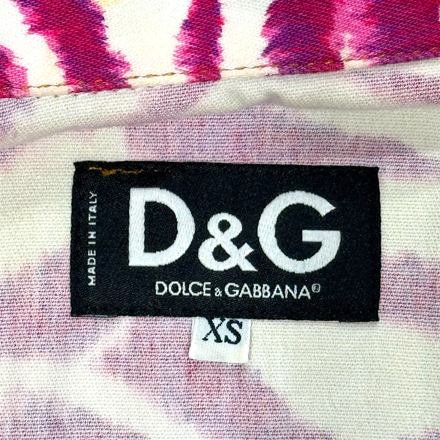 DOLCE & GABBANA PINK ZEBRA PRINTS SET