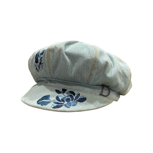 CHRISTIAN DIOR DENIM NEWS BOY HAT