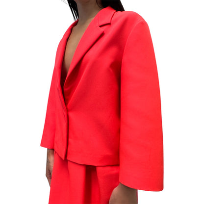 JIL SANDER NEON PINK BLAZER