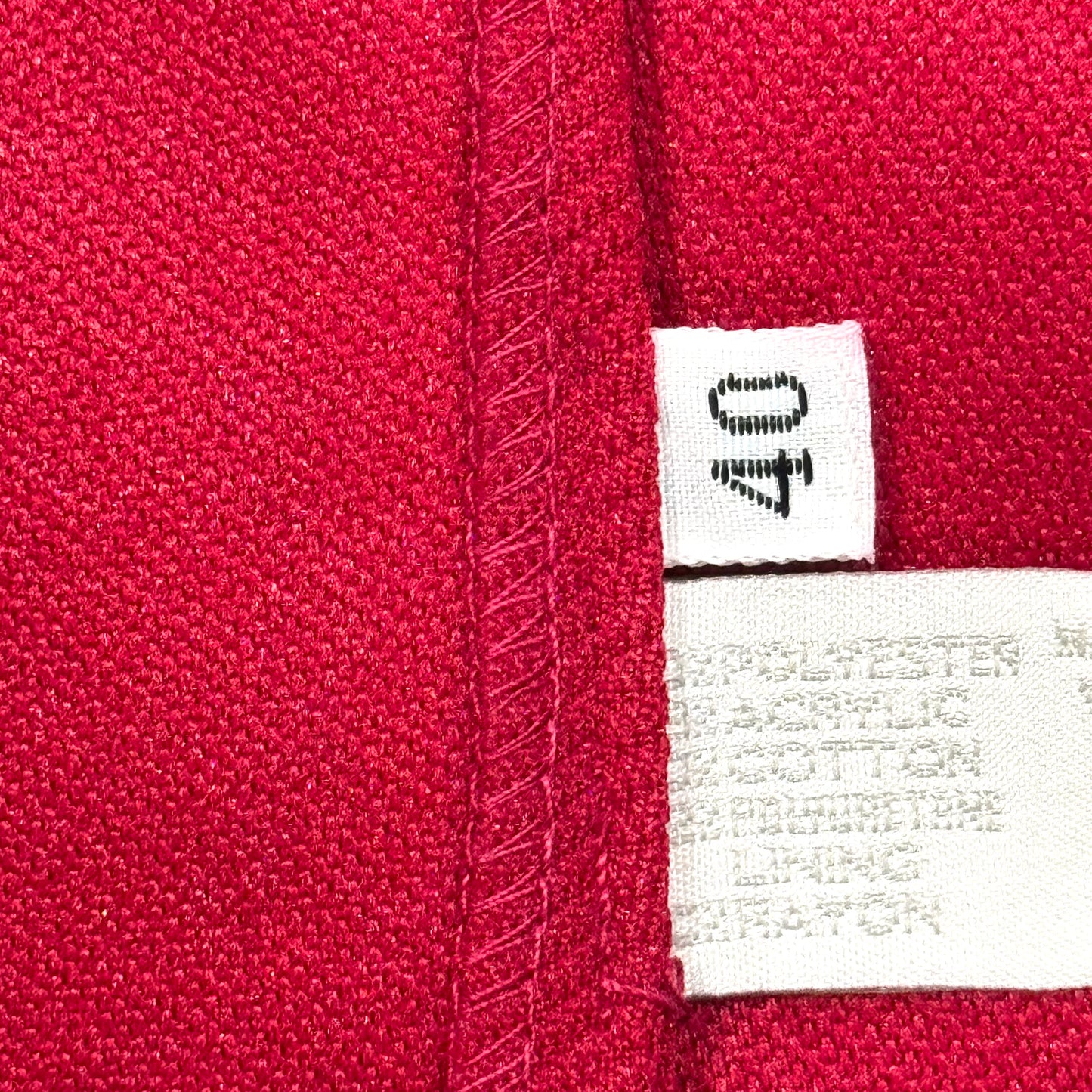 MIU MIU RED PLEATED SKIRT