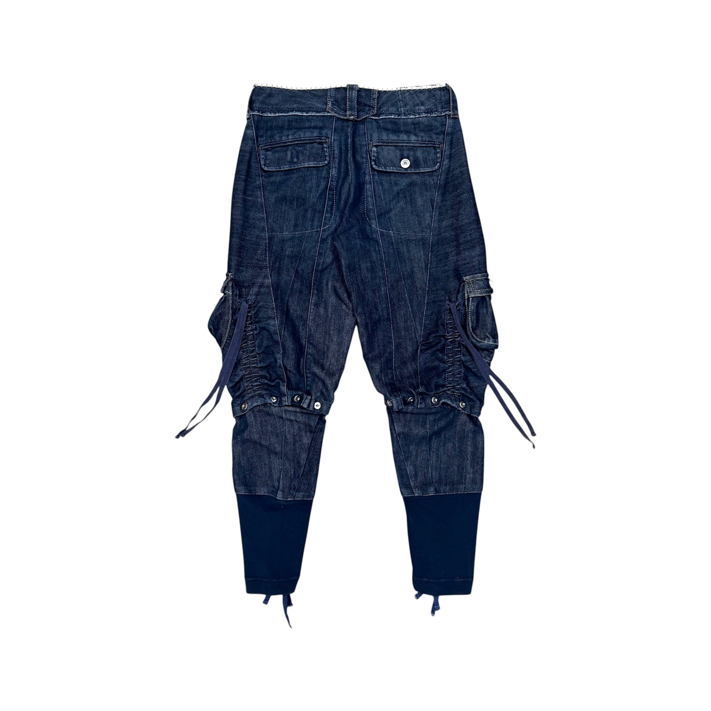 MARITHE FRANCOIS GIRBAUD DENIM CAPRIS PANTS