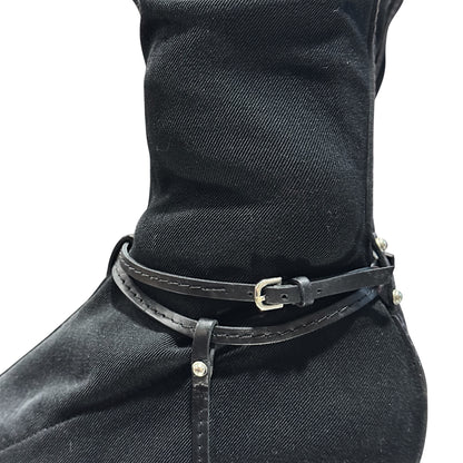 GUCCI BUCKLED STRAP ANKLE BOOTS