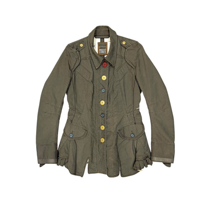 MARITHE FRANCOIS GIRBAUD KHAKI JACKET