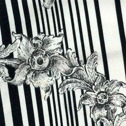 MOSCHINO BAROQUE BLACK & WHITE PANTS