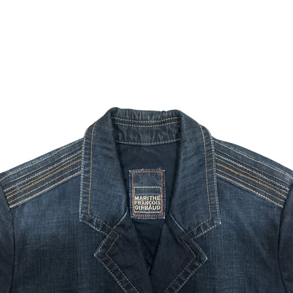MARITHE FRANCOIS GIRBAUD DENIM BLAZER