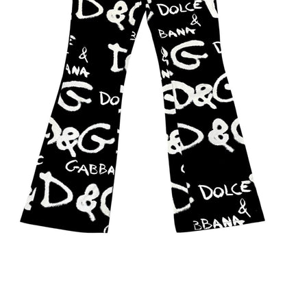 DOLCE & GABBANA 2000S GRAFFITI PANTS