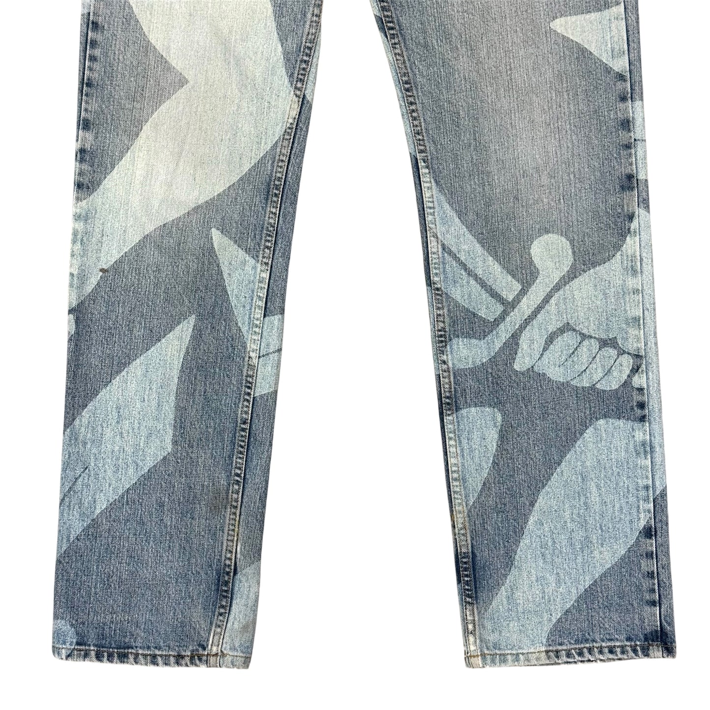 VIVIENNE WESTWOOD ANGLOMANIA PIRATE DENIM JEANS