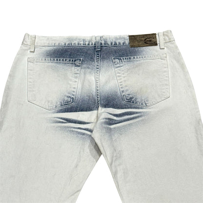 JUST CAVALLI SNOW DYED DENIM  PANTS