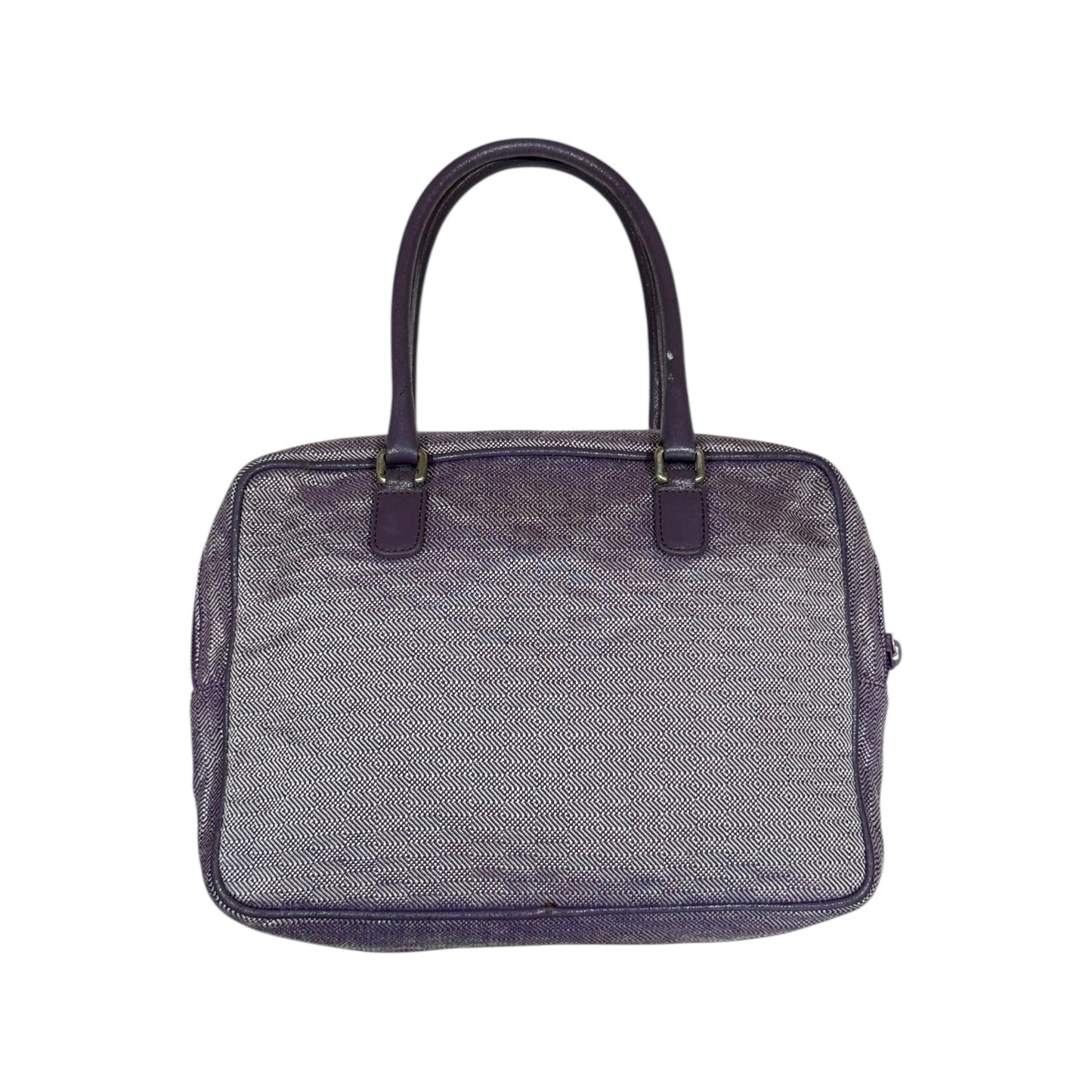 MIUMIU PURPLE TWEED HANDBAG