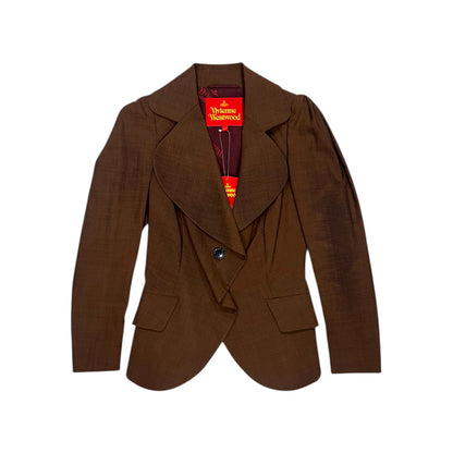 VIVIENNE WESTWOOD BROWN BLAZER