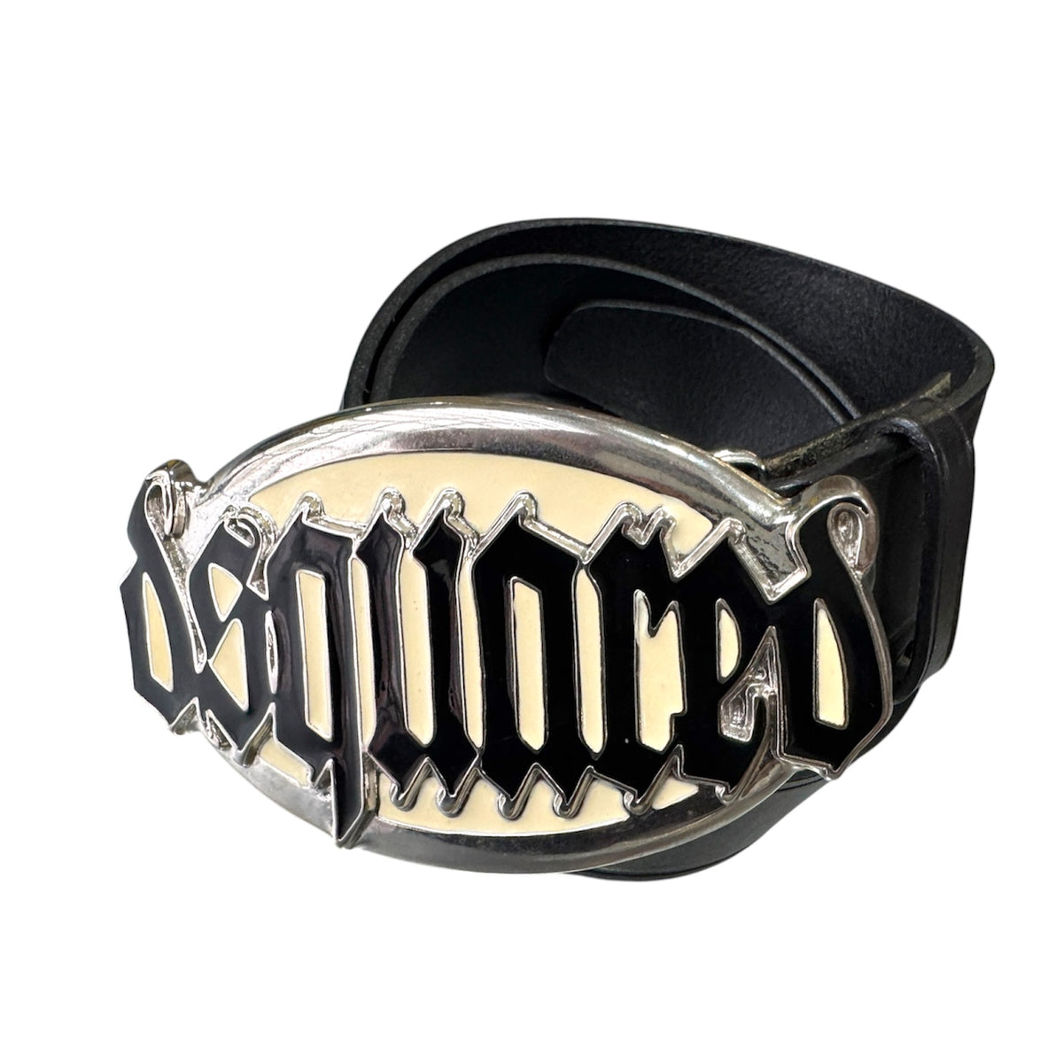 DSQUARED2 AVANT-GARDE LOGO BELT
