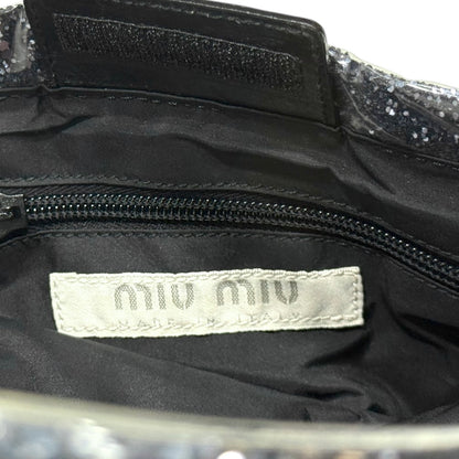 MIUMIU FW1998 SILVER GLITTER BAG