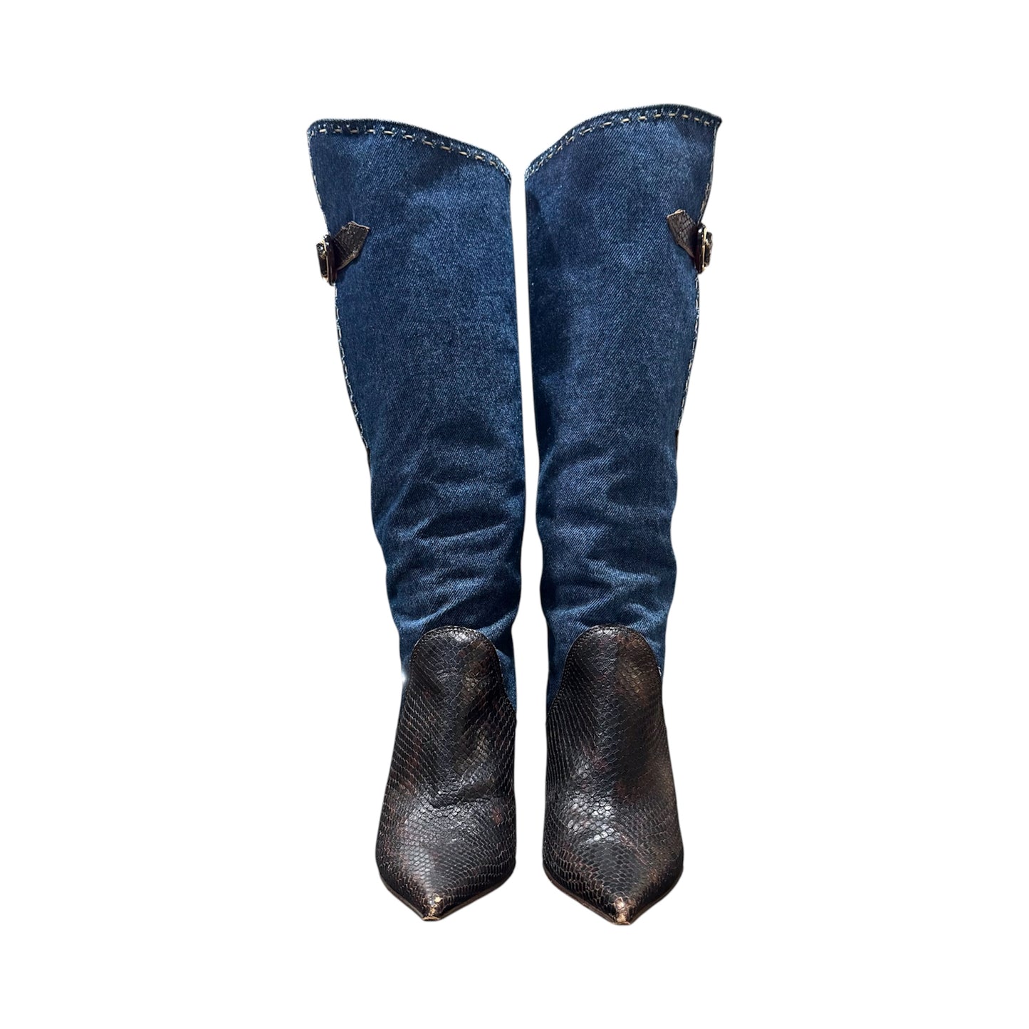 DOLCE & GABBANA DENIM BOOTS