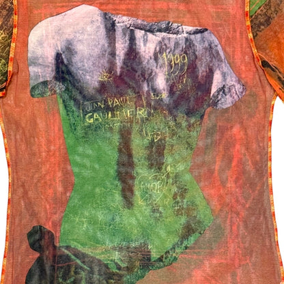 JEAN PAUL GAULTIER SS1999 VENUS DE MILO MESH TOP