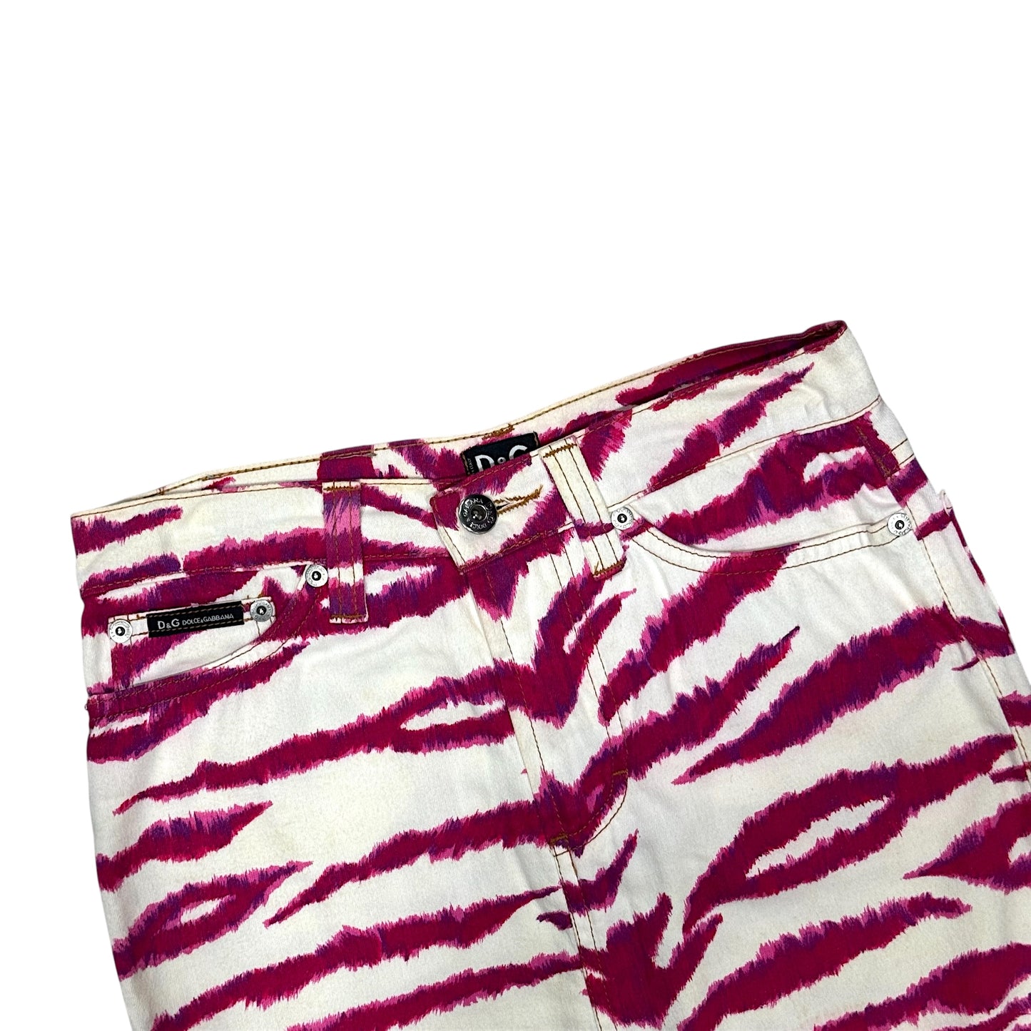 DOLCE & GABBANA PINK ZEBRA PRINTS SET