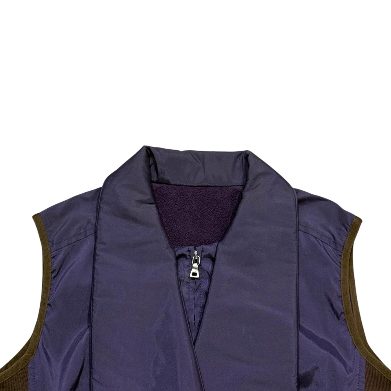 PRADA SPORT REVERSIBLE PURPLE NYLON VEST