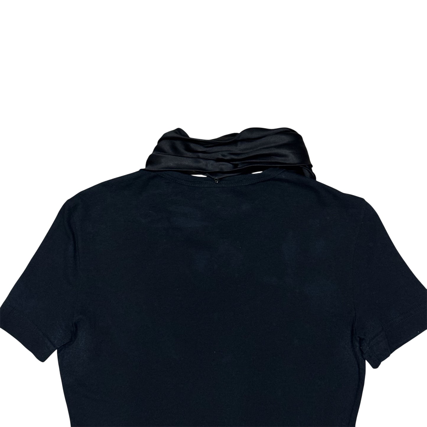 DOLCE & GABBANA “LUXURY” SILK SCARF TOP