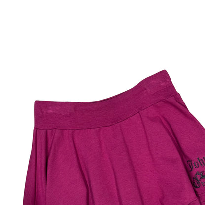 JOHN GALLIANO MAGENTA FLARED SKIRT