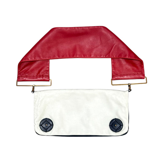 PRADA SS2001 MULTICOLOUR LEATHER FLAP BAG
